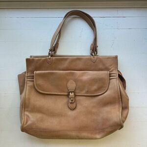 Vintage Leather Bag Brown